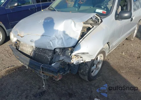 2002 Nissan Quest Gxe z USA, uszkodzony, nr VIN 4N2ZN15TX2D809502